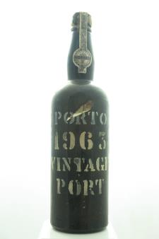The Douro Wine Shippers & Growers Association Vintage Porto 1963