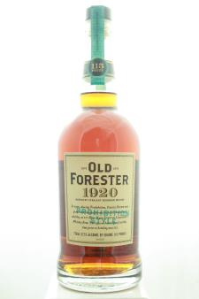 Old Forester Kentucky Straight Bourbon Whisky 1920 Prohibition Style NV