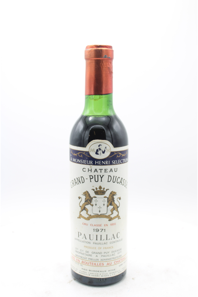Grand Puy Ducasse 1971