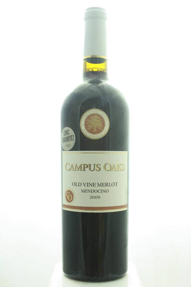 Gnekow Family Winery Merlot Old Vine Campus Oaks 2009