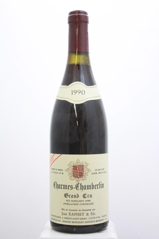 Jean Raphet Charmes-Chambertin Cuvée Unique 1990