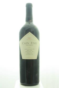 Cain Cellars Proprietary Red Cain Five 1991
