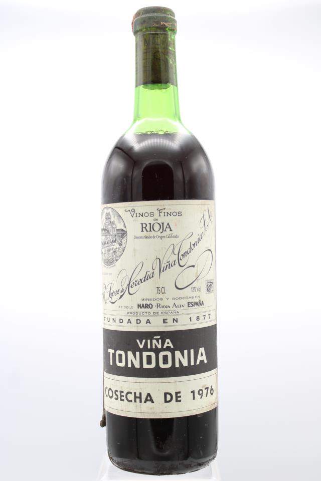 Lopez de Heredia Vina Tondonia Gran Reserva 1976