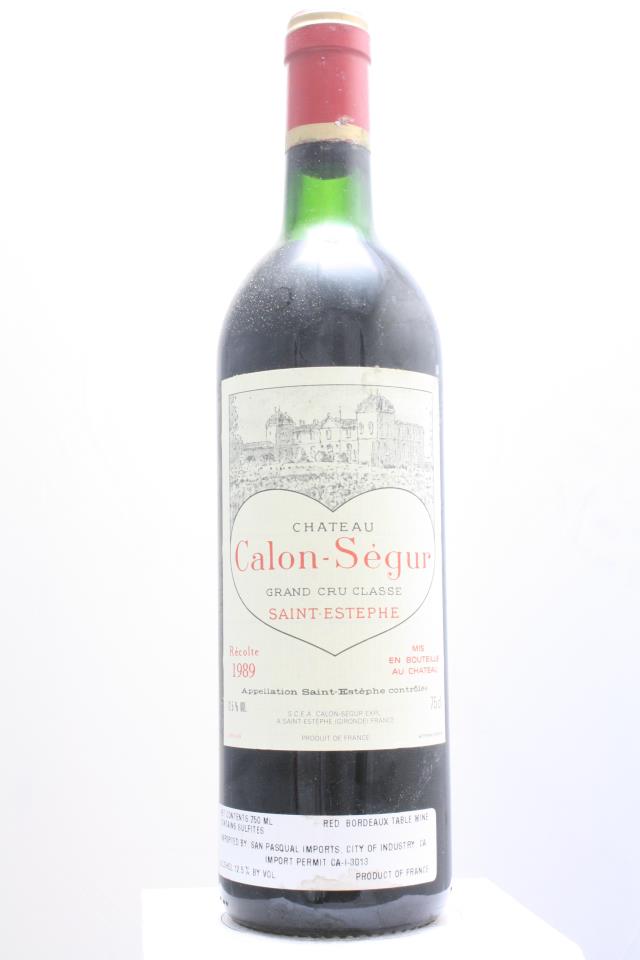 Calon-Ségur 1989