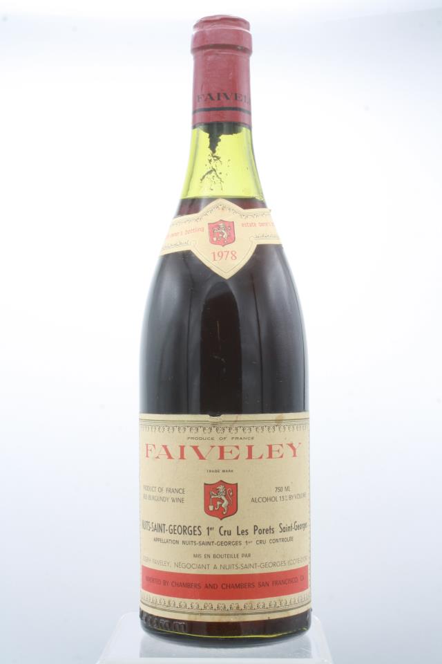 Faiveley (Maison) Nuits-Saint-Georges Les Porêts Saint-Georges 1978