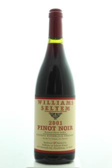 Williams Selyem Pinot Noir Rochioli Riverblock Vineyard 2001