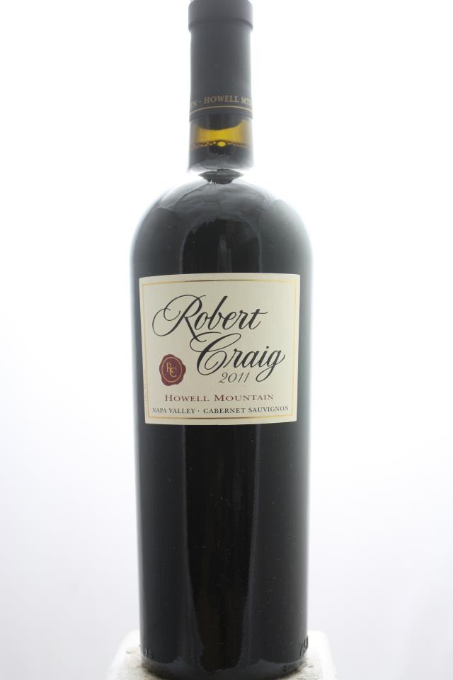 Robert Craig Cabernet Sauvignon Howell Mountain 2011