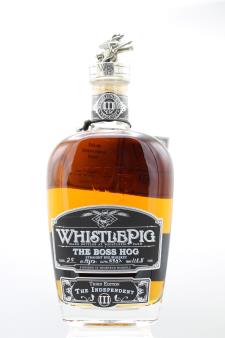WhistlePig Straight Rye Whiskey The Boss Hog Third Edition The Independent NV