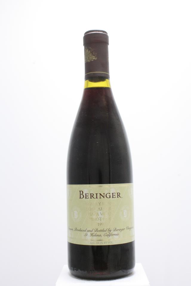 Beringer Vineyards Pinot Noir Estate Stanly Ranch 1997