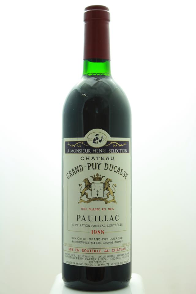Grand-Puy Ducasse 1988