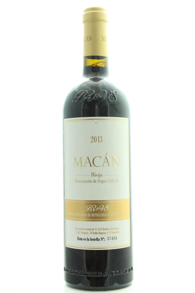 Benjamin de Rothschild / Vega-Sicilia Rioja Macán 2013