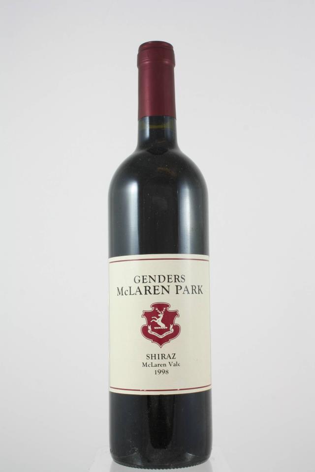 Genders Shiraz McLaren Park 1998