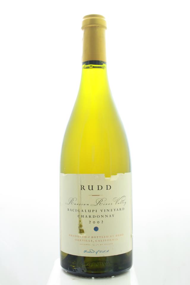 Rudd Chardonnay Estate Bacigalupi Vineyard 2002
