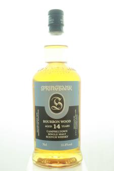 J & A Mitchell & Co (Springbank) Campbeltown Single Malt Scotch Whisky Bourbon Wood 14-Years-Old 2002