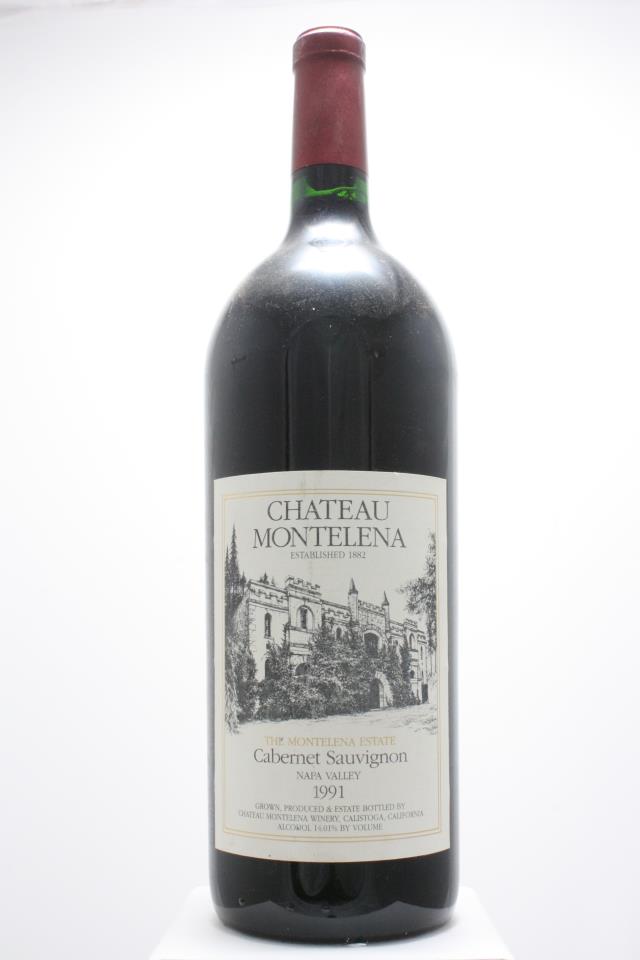 Chateau Montelena Cabernet Sauvignon The Montelena Estate 1991