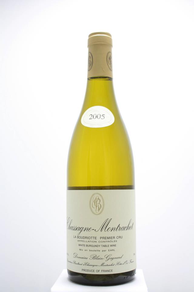 Blain-Gagnard Chassagne-Montrachet La Boudriotte 2005