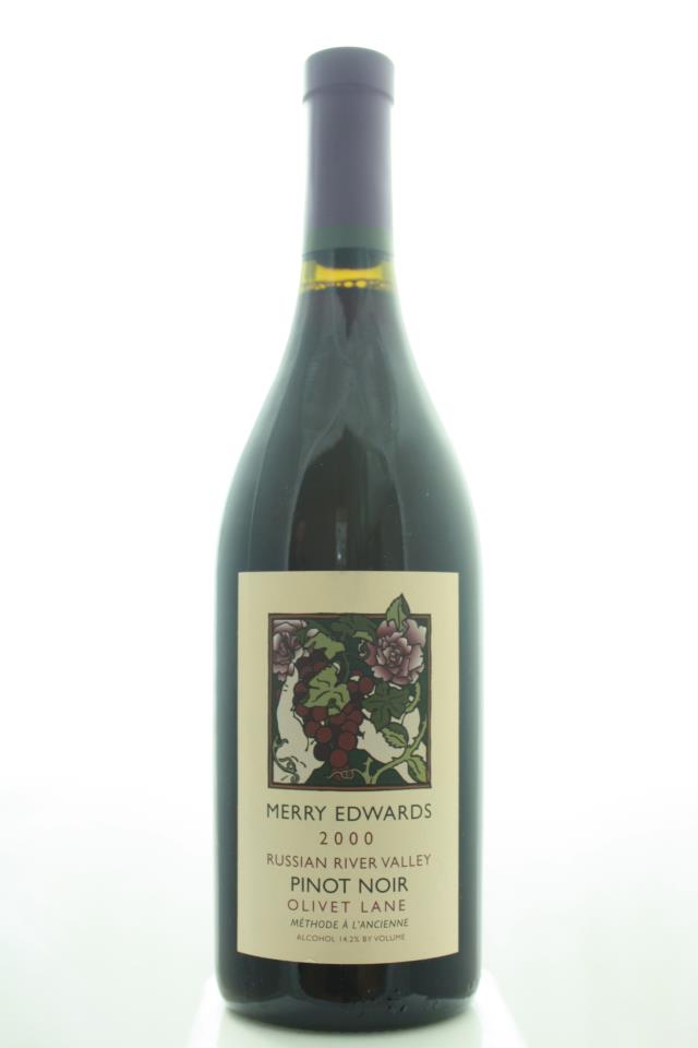 Merry Edwards Pinot Noir Olivet Lane Méthode à l'Ancienne 2000