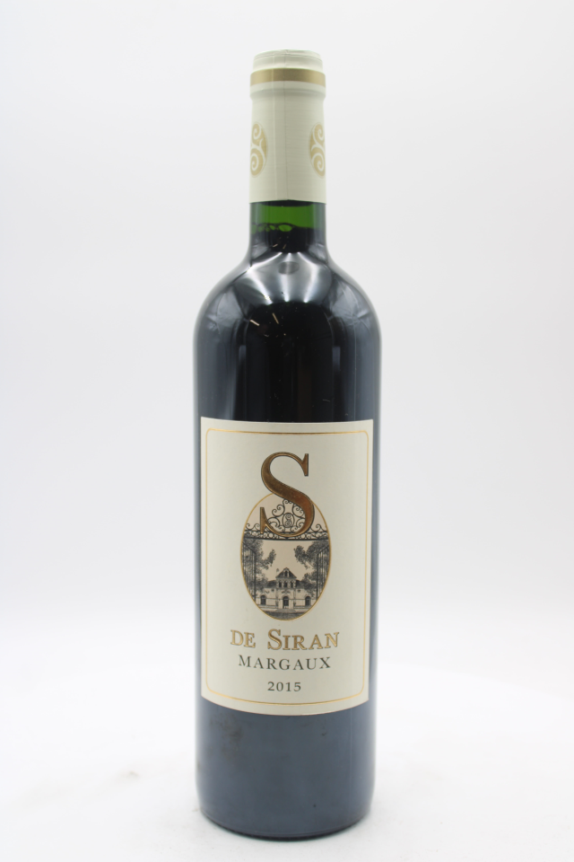 S de Chateau Siran 2015