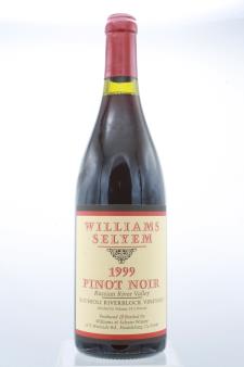 Williams Selyem Pinot Noir Rochioli Riverblock Vineyard 1999