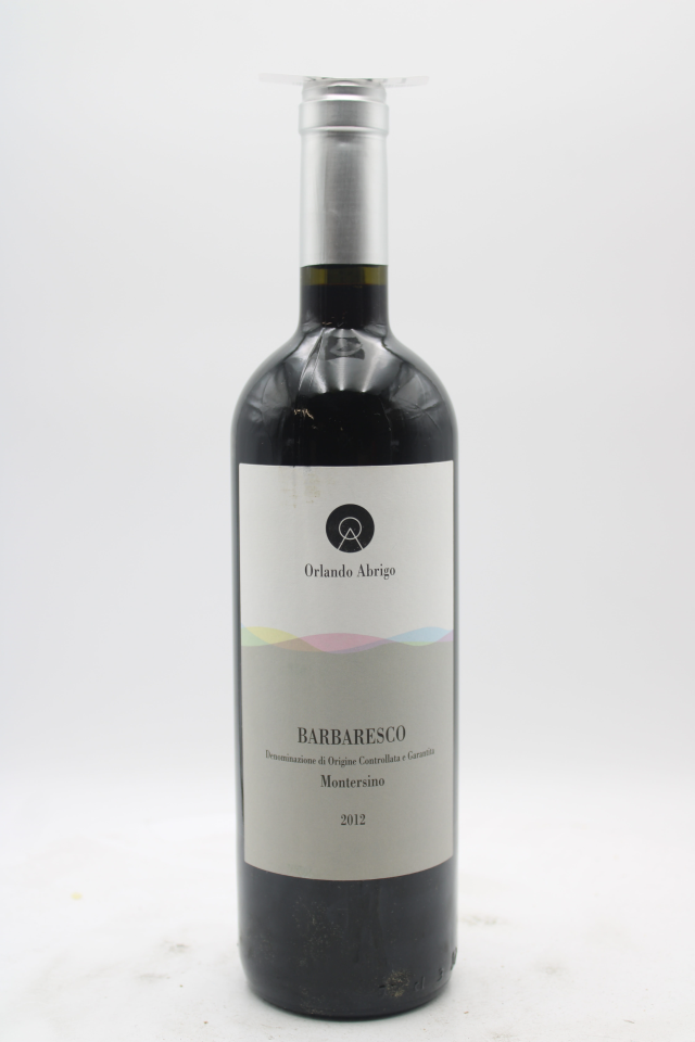 Orlando Abrigo Barbaresco Vigna Montersino 2012