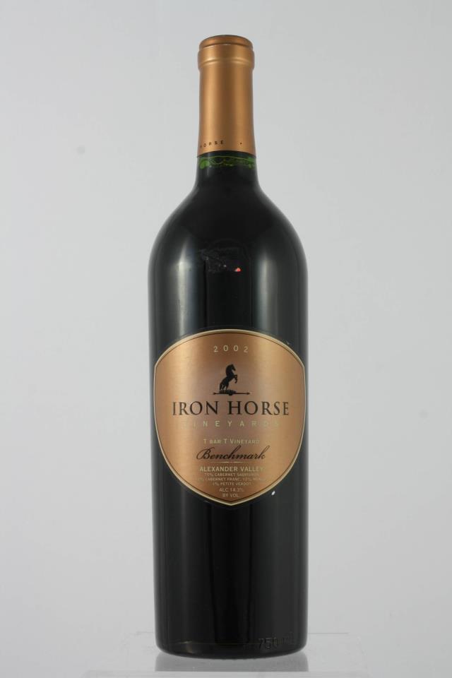 Iron Horse Cabernet Sauvignon T Bar T Vineyard Benchmark 2002