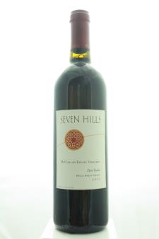 Seven Hills Petit Verdot McClellan Estate Vineyard 2012