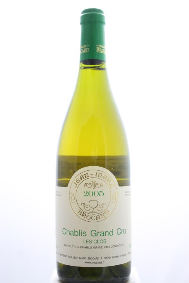 Jean-Marc Brocard Chablis Les Clos 2005