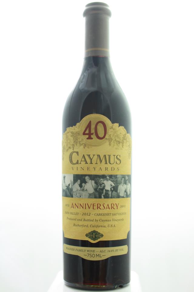 Caymus Cabernet Sauvignon 2012