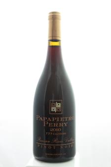 Papapietro Perry Pinot Noir 777 Clones 2010