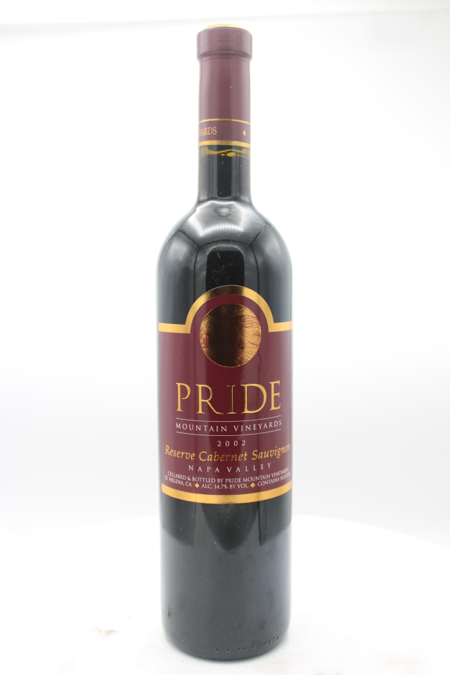 Pride Mountain Cabernet Sauvignon Reserve 2002