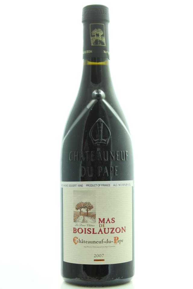 Mas de Boislauzon Châteauneuf-du-Pape Les Deux Chenes 2007