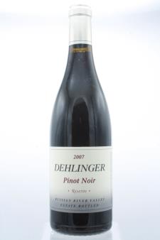 Dehlinger Pinot Noir Reserve 2007