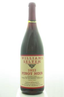 Williams Selyem Pinot Noir Terra de Promissio Vineyard 2012