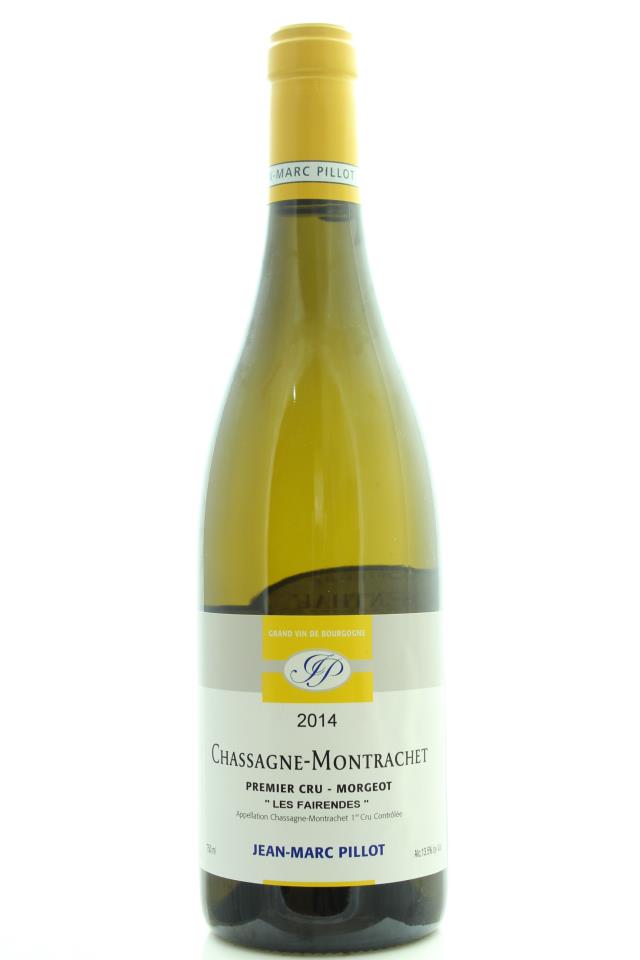 Jean-Marc Pillot Chassagne-Montrachet Morgeot Les Fairendes Blanc 2014