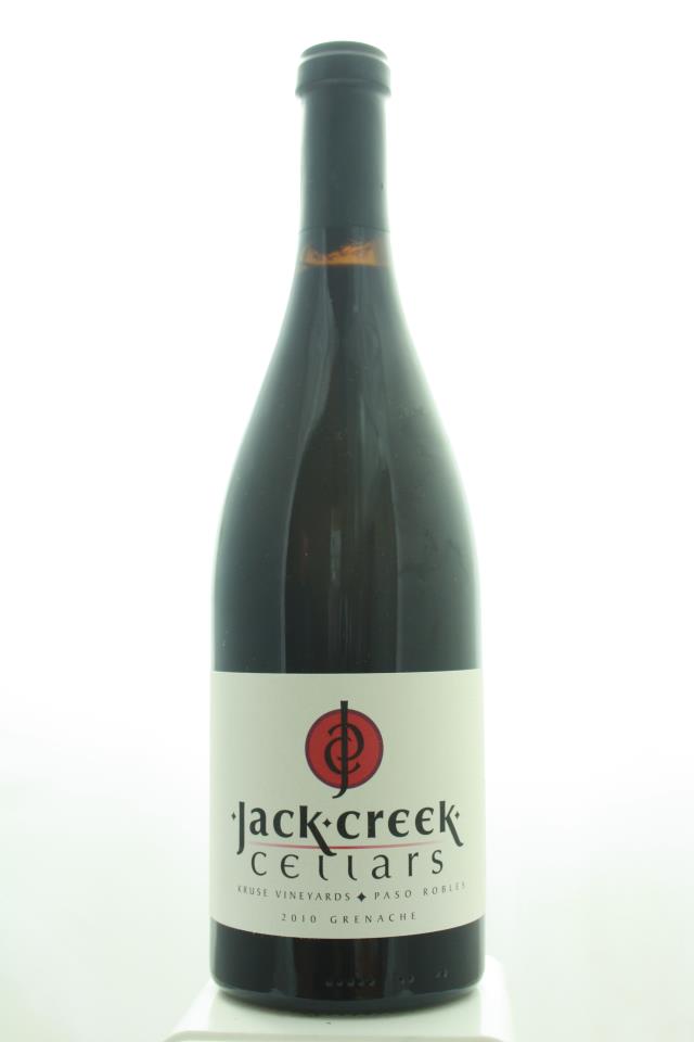 Jack Creek Grenache Kruse Vineyards 2010