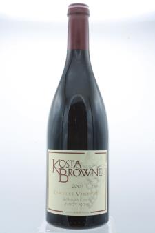 Kosta Browne Pinot Noir Kanzler Vineyard 2007