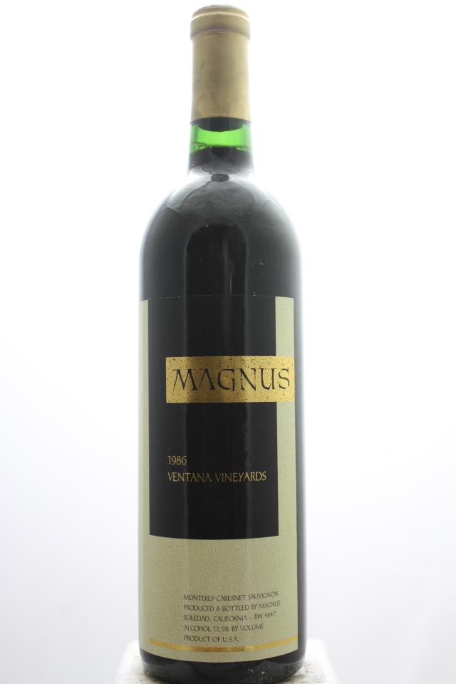 Ventana Vineyards Cabernet Sauvignon Magnus 1986