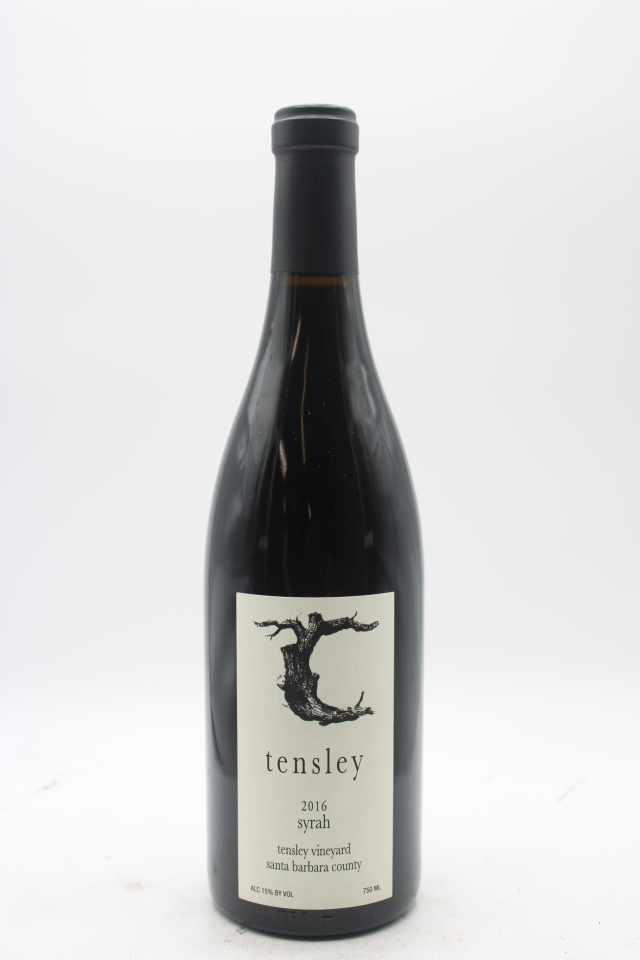 Tensley Syrah Tensley Vineyard 2016