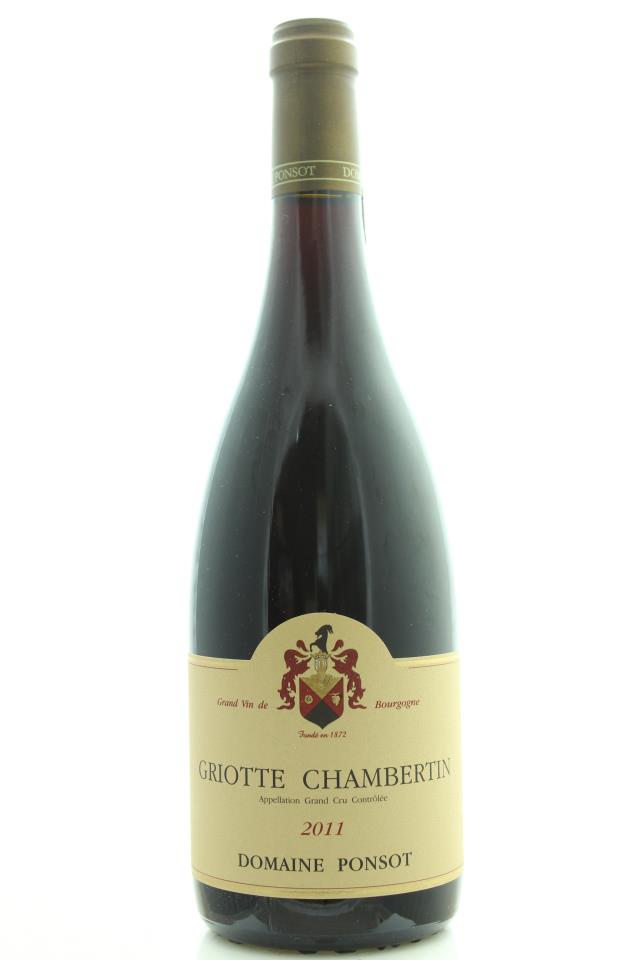 Domaine Ponsot Griottes-Chambertin 2011