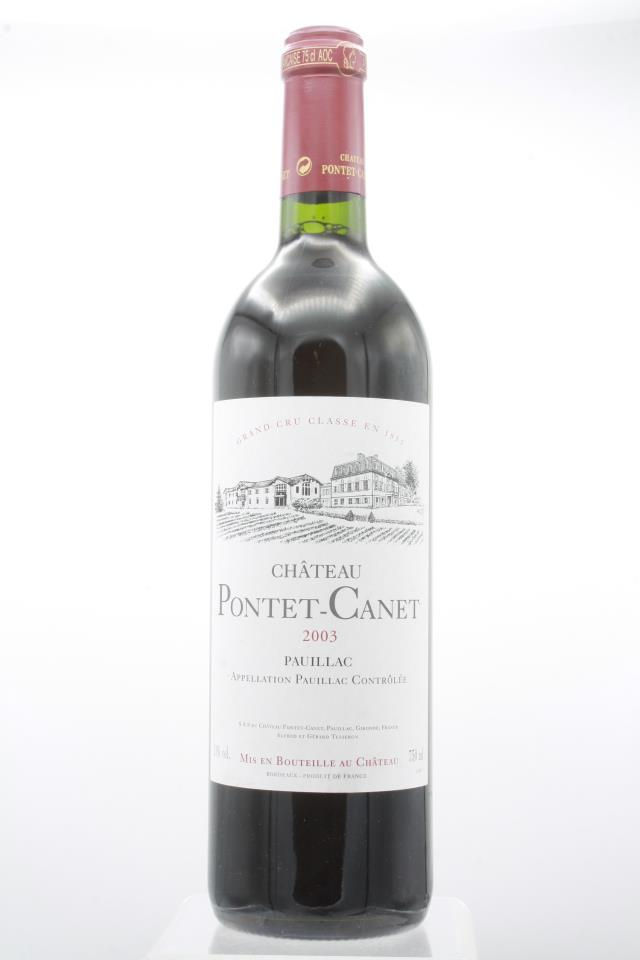 Pontet-Canet 2003