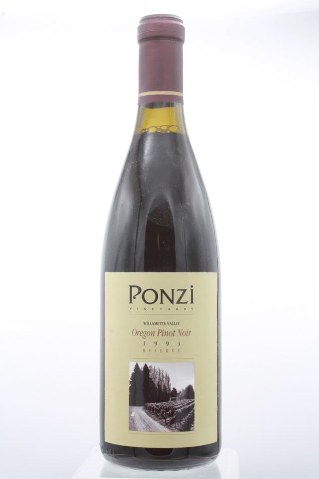 Ponzi Pinot Noir Reserve 1994