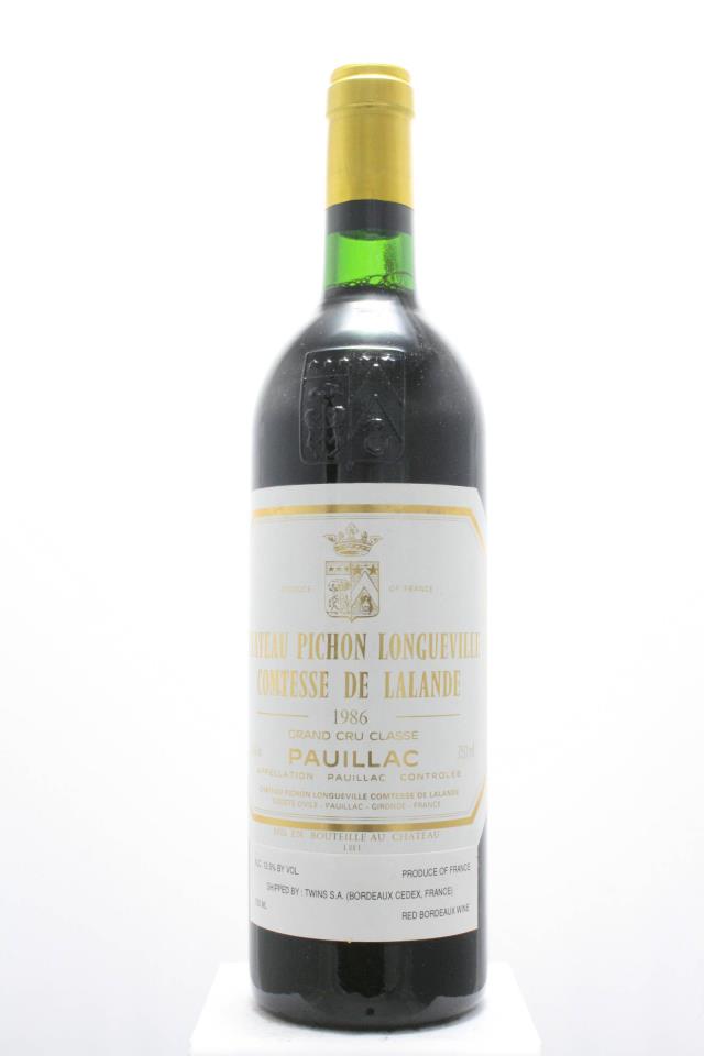 Pichon Lalande 1986