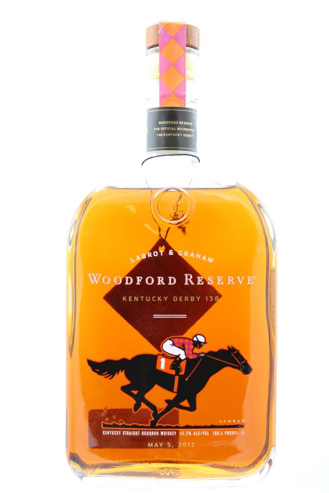 Woodford Reserve Kentucky Straight Bourbon Whiskey Distiller's Select Kentucky Derby 138 NV