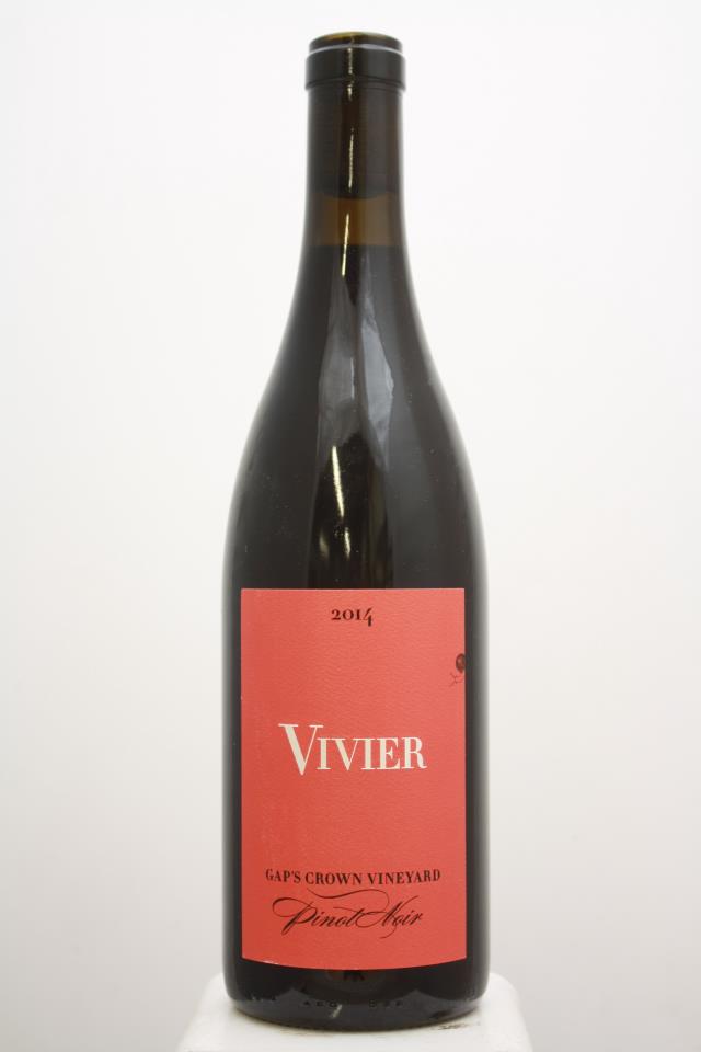 Stéphane Vivier Pinot Noir Gap's Crown Vineyard 2014
