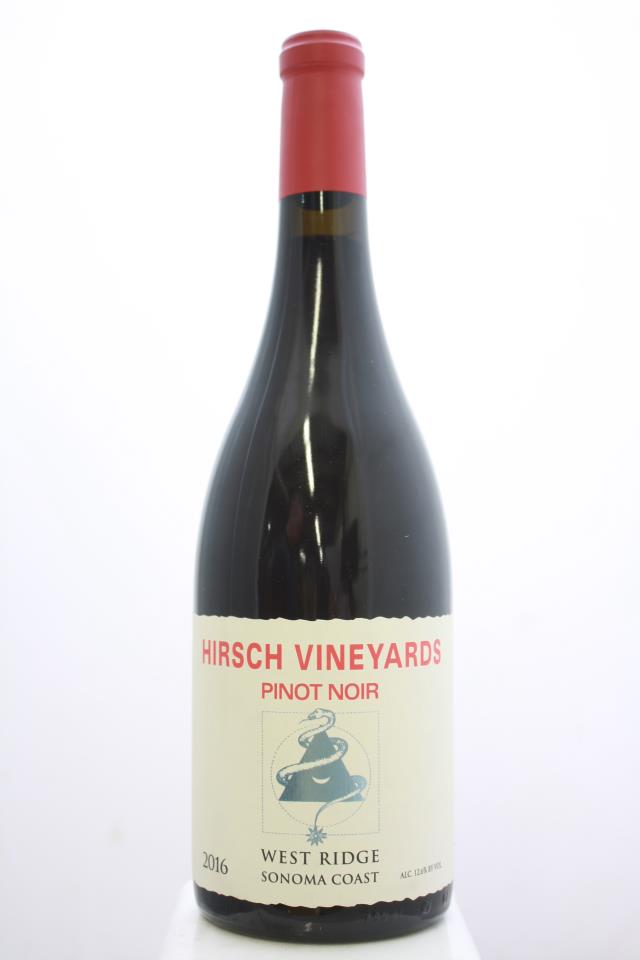Hirsch Vineyards Pinot Noir Estate West Ridge 2016