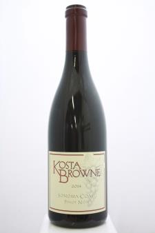 Kosta Browne Pinot Noir Sonoma Coast 2014