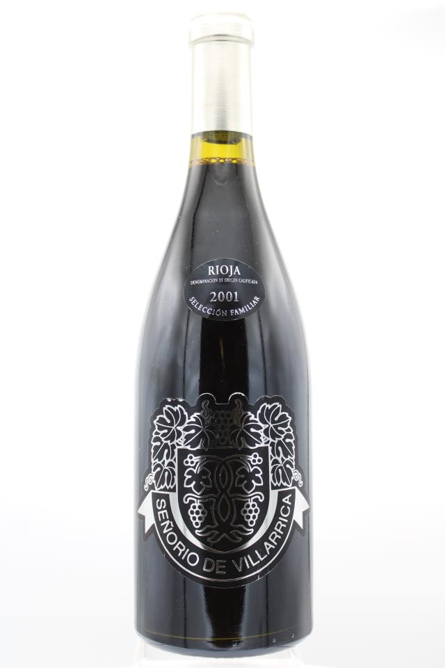 Señorio de Villarrica Rioja Reserva Selección Familiar 2001
