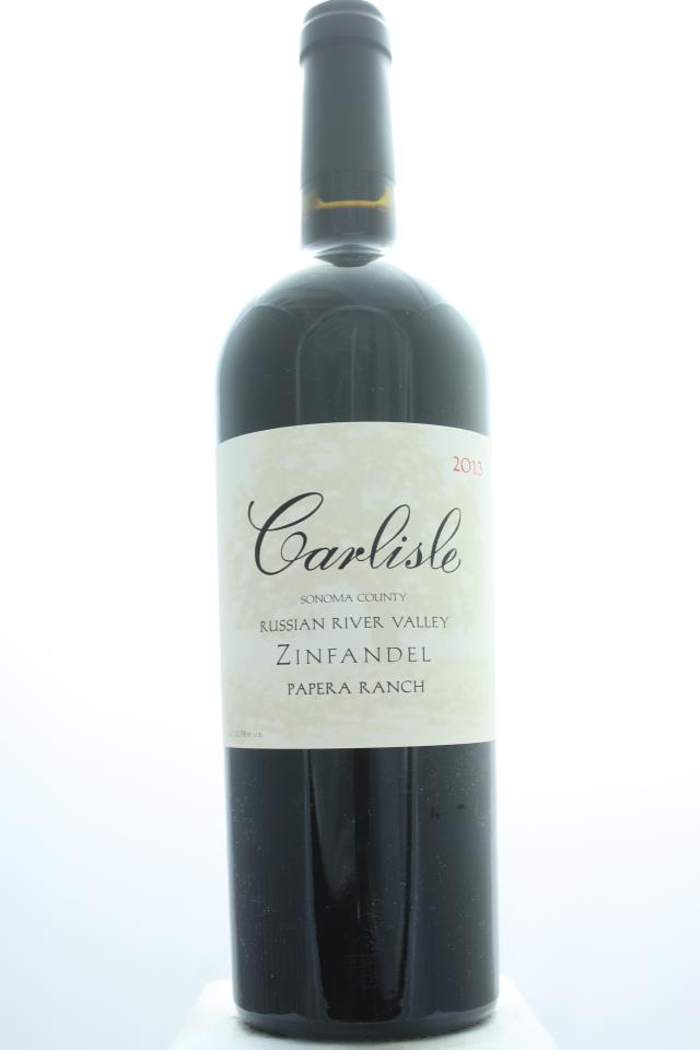 Carlisle Zinfandel Papera Ranch 2013