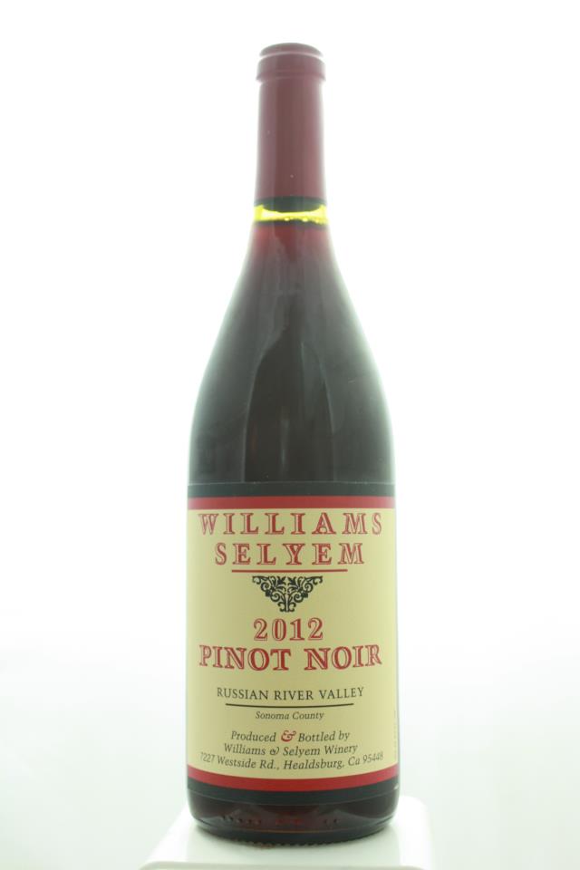Williams Selyem Pinot Noir Russian River Valley 2012