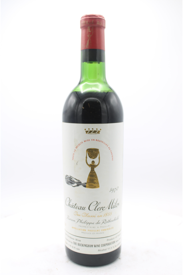 Clerc Milon 1970